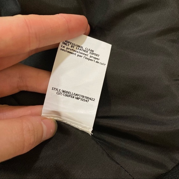 Vince Asymmetric Leather Linen Sleeveless Vest - Picture 6 of 8